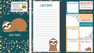 Book of Sticky Notes: Notepad Collection (Sloth Lazy Days) $7.5 (Reg $10.91)
