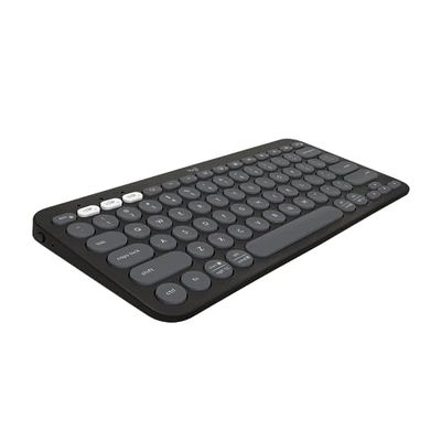 Logitech Pebble Keys 2 K380s, Multi-Device Bluetooth Wireless Keyboard with Customizable Shortcuts, Slim and Portable, Easy-Switch for Windows, macOS, iPadOS, Android, Chrome OS - Tonal Grapite $39.99 (Reg $49.99)