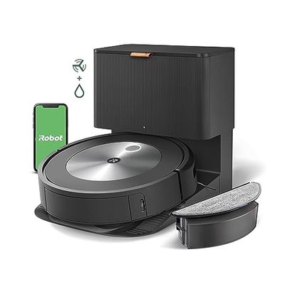 ​ iRobot Roomba Combo j5+ Self-Emptying Robot Vacuum & Mop – Identifies and Avoids Obstacles Like Pet Waste & Cords, Empties Itself for 60 Days, Clean by Room with Smart Mapping, Alexa $599.99 (Reg $949.99)