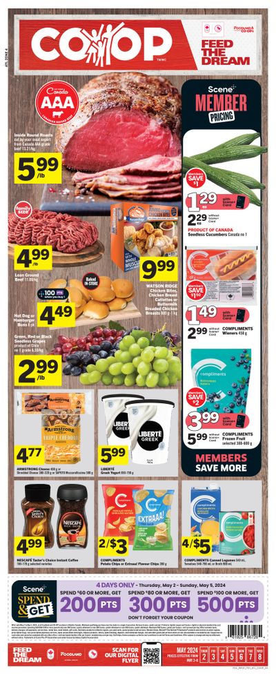 Foodland Co-op Flyer May 2 to 8