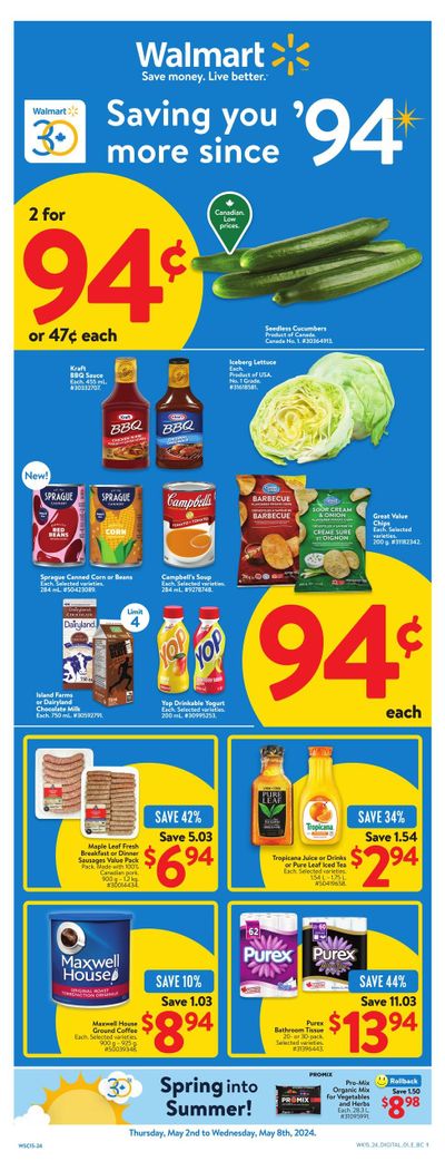 Walmart (West) Flyer May 2 to 8