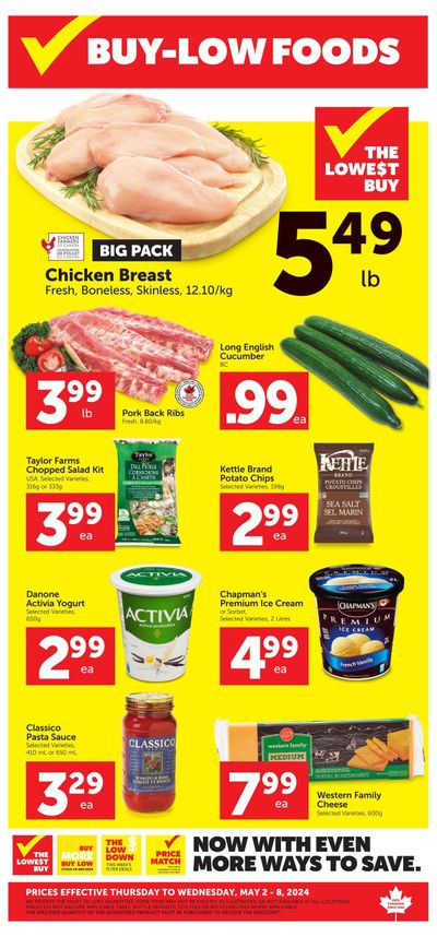 Buy-Low Foods Flyer May 2 to 8