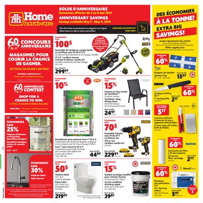 Home Hardware (QC) Flyer May 2 to 8