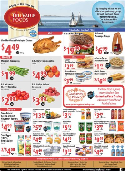 Tru Value Foods Flyer May 1 to 7