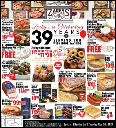 Zarky's Flyer May 1 to 7