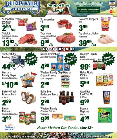 Bulkley Valley Wholesale Flyer May 2 to 8