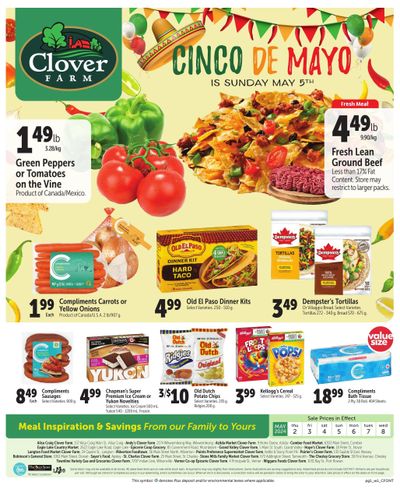 Clover Farm (ON) Flyer May 2 to 8