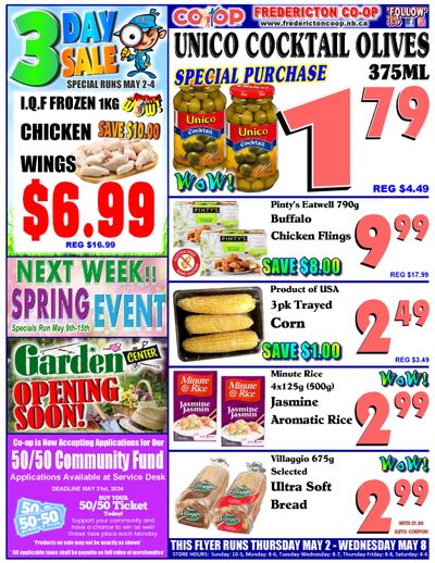 Fredericton Co-op Flyer May 2 to 8