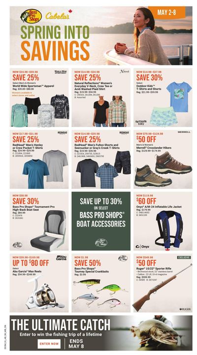 Bass Pro Shops Flyer May 2 to 8