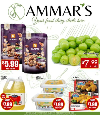Ammar's Halal Meats Flyer May 2 to 8