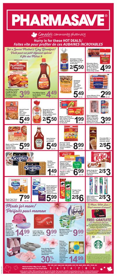 Pharmasave (NB) Flyer May 3 to 9