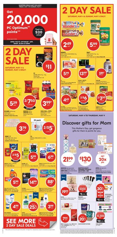 Shoppers Drug Mart (West) Flyer May 4 to 9