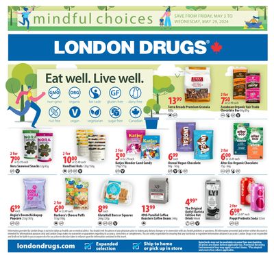 London Drugs Mindful Choices Flyer May 3 to 29