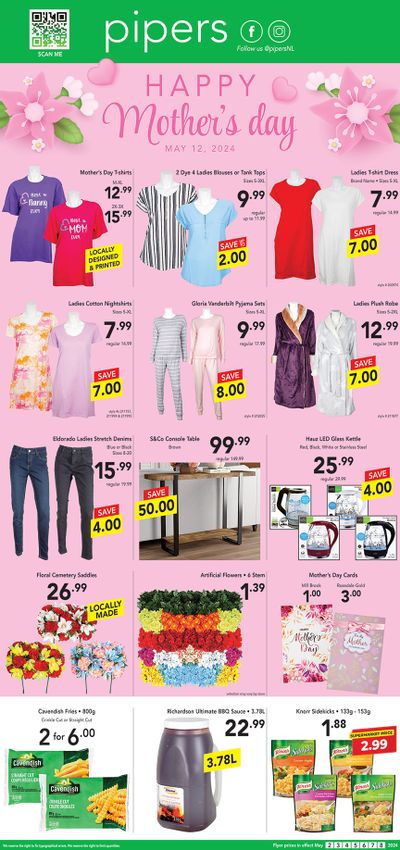 Pipers Superstore Flyer May 2 to 8