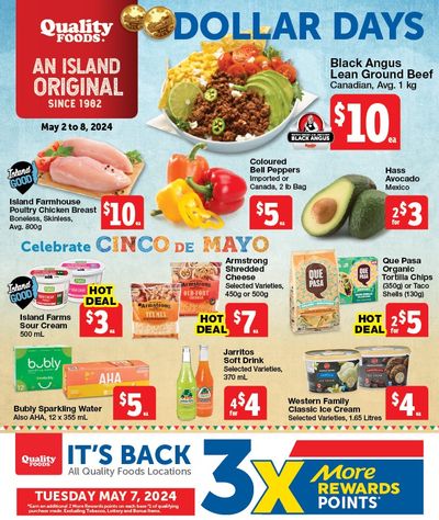 Quality Foods Flyer May 2 to 8