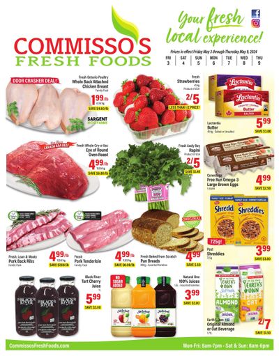 Commisso's Fresh Foods Flyer May 3 to 9