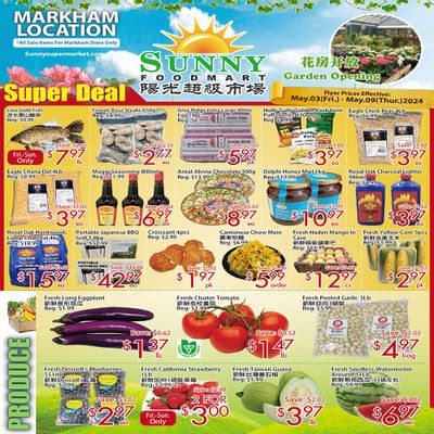 Sunny Foodmart (Markham) Flyer May 3 to 9