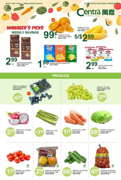 Centra Foods (North York) Flyer May 3 to 9
