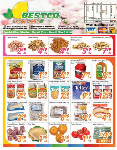BestCo Food Mart (Etobicoke) Flyer May 3 to 9