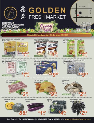 Golden Fresh Market Flyer May 3 to 9