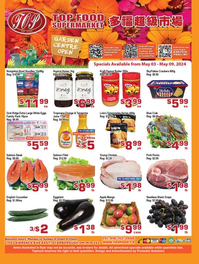 Top Food Supermarket Flyer May 3 to 9