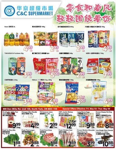 C&C Supermarket Flyer May 3 to 9
