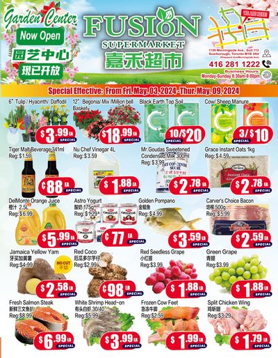 Fusion Supermarket Flyer May 3 to 9