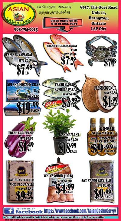 Asian Cash & Carry Flyer May 3 to 9