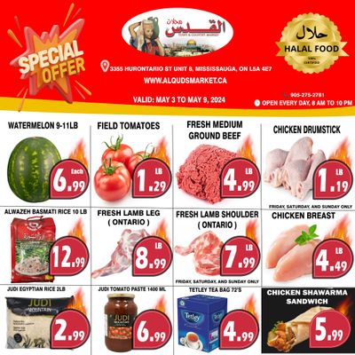 Al-Quds Supermarket Flyer May 3 to 9