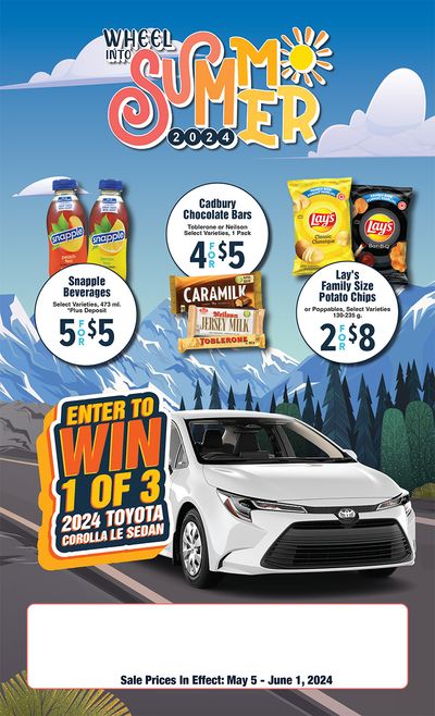 AG Foods Wheel Into Summer Flyer May 5 to June 1