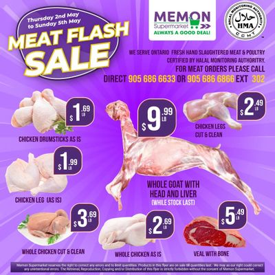 Memon Supermarket Flyer May 2 to 5