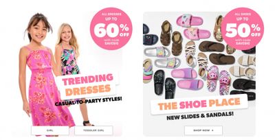 The Children’s Place and Gymboree Canada: Almost Everything up to 70% off + Extra 25% off $75 with Promo Code