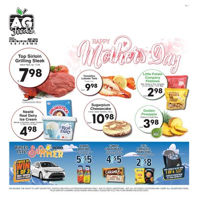 AG Foods Flyer May 5 to 11