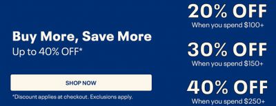 Reebok Canada: Buy More, Save More up to 40% off