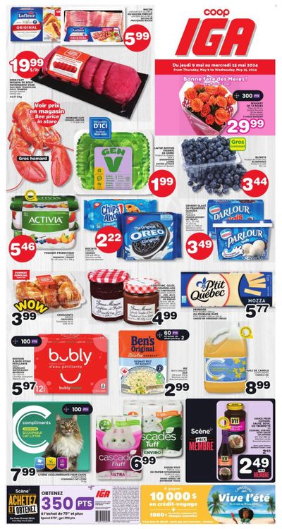 Coop IGA Flyer May 9 to 15