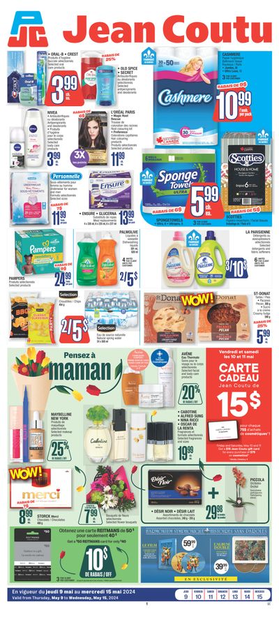 Jean Coutu (QC) Flyer May 9 to 15
