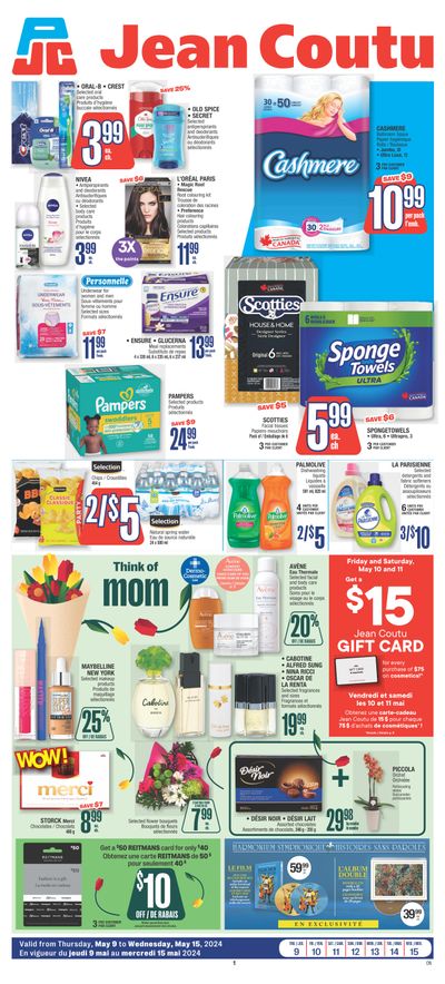 Jean Coutu (ON) Flyer May 9 to 15
