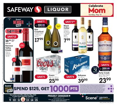 Safeway (BC) Liquor Flyer May 9 to 15