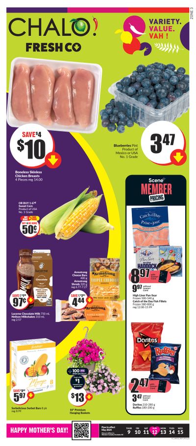 Chalo! FreshCo (West) Flyer May 9 to 15