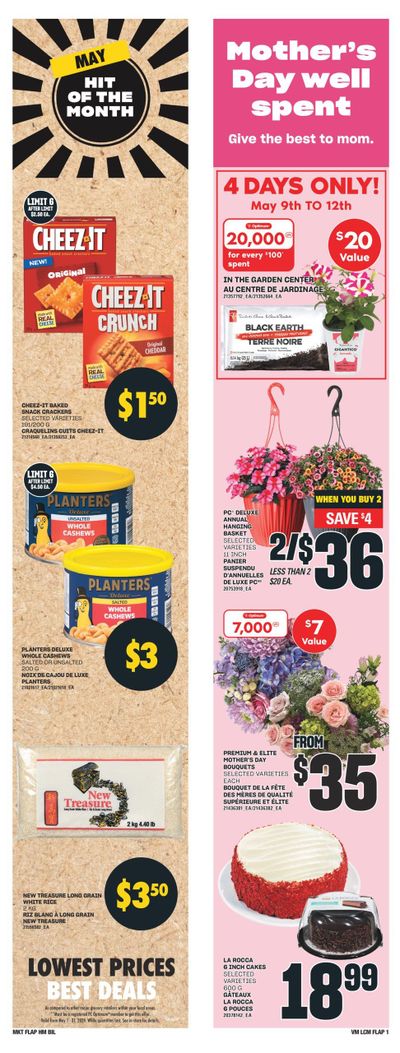 Valu-mart Flyer May 9 to 15