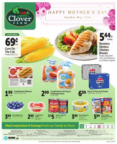 Clover Farm (ON) Flyer May 9 to 15