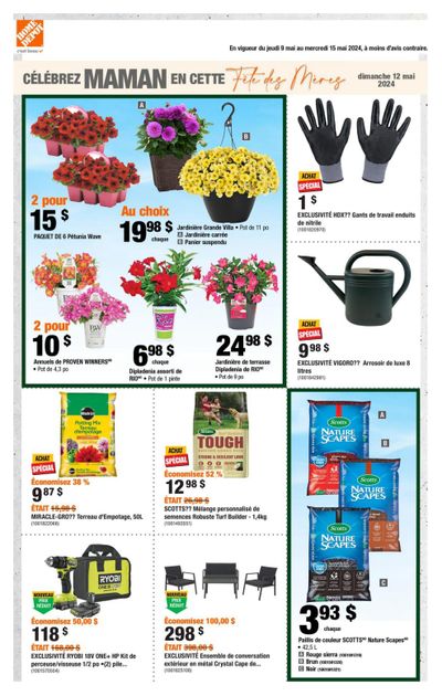 Home Depot (QC) Flyer May 9 to 15