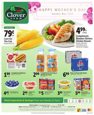 Clover Farm (West) Flyer May 9 to 15