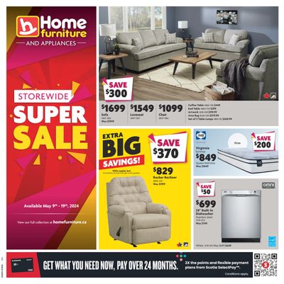 Home Furniture (BC) Flyer May 9 to 19