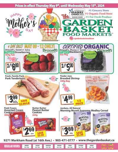 The Garden Basket Flyer May 9 to 15
