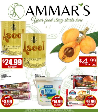Ammar's Halal Meats Flyer May 9 to 15