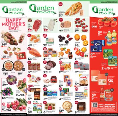 Garden Foods Flyer May 9 to 15