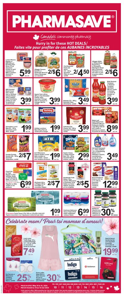 Pharmasave (NB) Flyer May 10 to 16