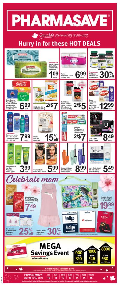 Pharmasave (AB, SK & MB) Flyer May 10 to 16