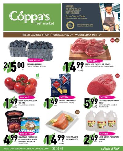 Coppa's Fresh Market Flyer May 9 to 15